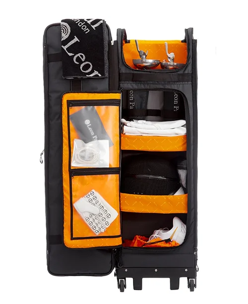 Leon Paul Vertex Rolling Bag Open